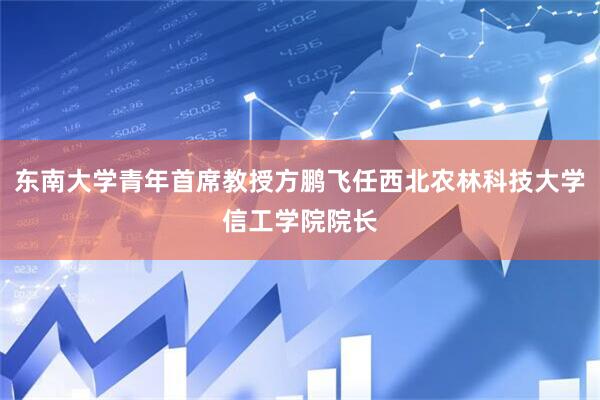 东南大学青年首席教授方鹏飞任西北农林科技大学信工学院院长